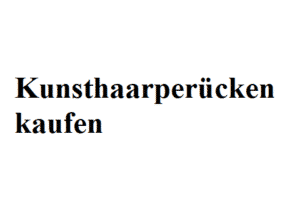 Kunsthaarperücken kaufen