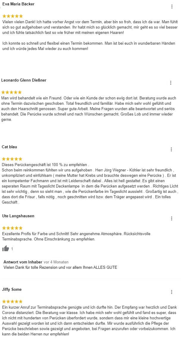 Patientenstimmen - Rezensionen Patientenstimmen - Rezensionen