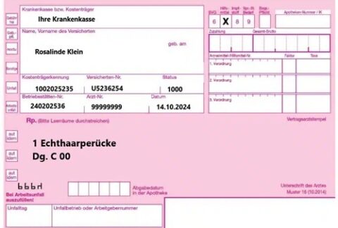 Perücken auf Rezept in Düsseldorf