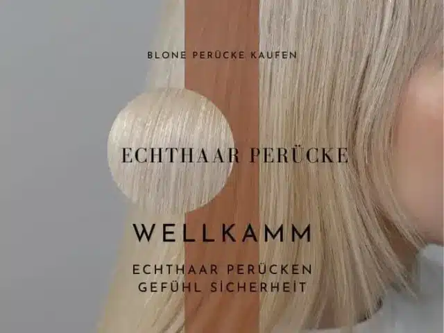 Echthaar Perücken Gefühl Sicherheit