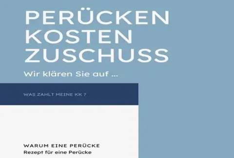 Perücken - Kosten - Zuschuss