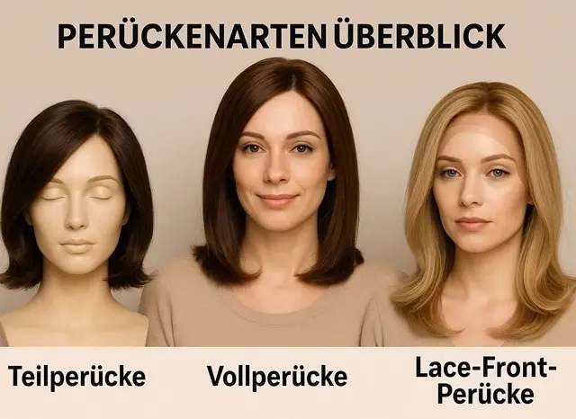 Perücken arten Überblick
