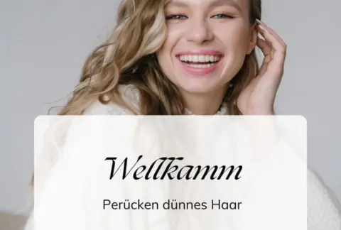 Perücken dünnes Haar
