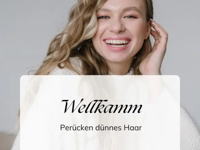 Perücken dünnes Haar