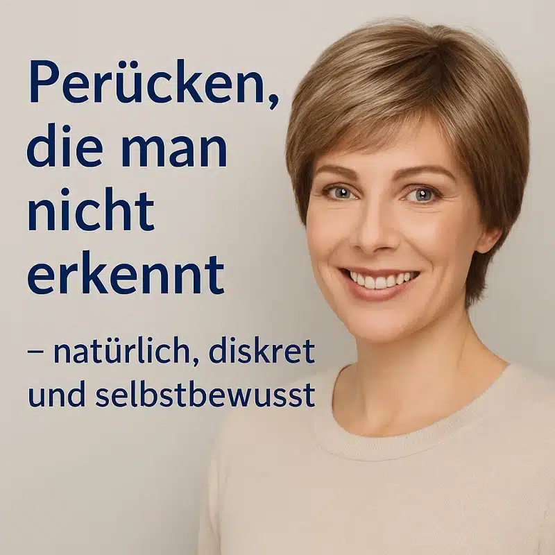 Perücken die man nicht erkennt
