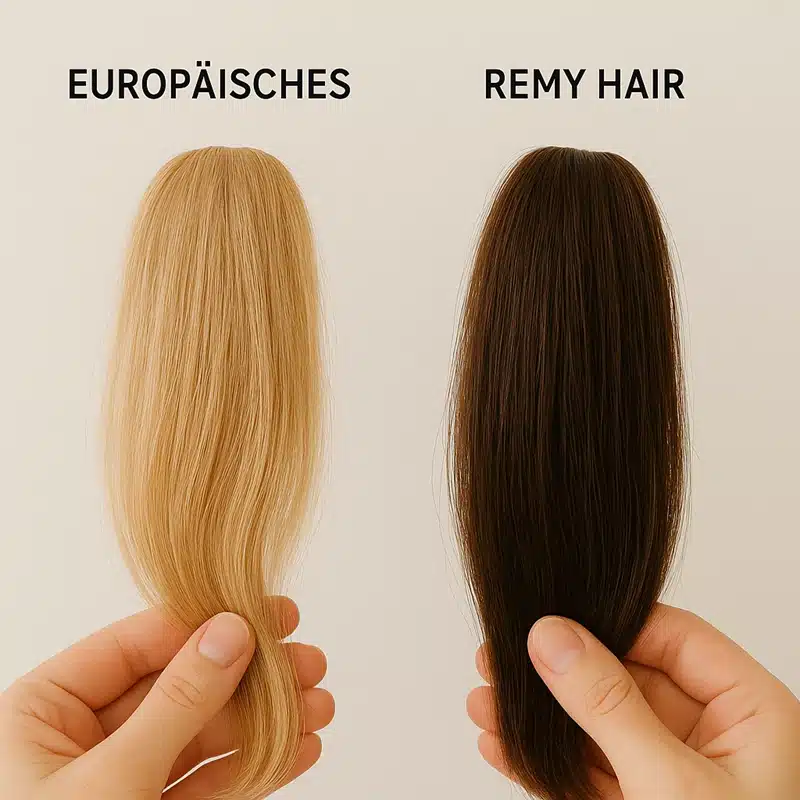 Europäisches vs Remy Hair Perücken