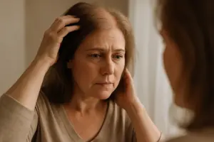 Warum Haarausfall in den Wechseljahren