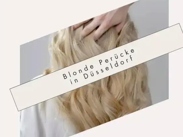Blonde Perücke in Düsseldorf