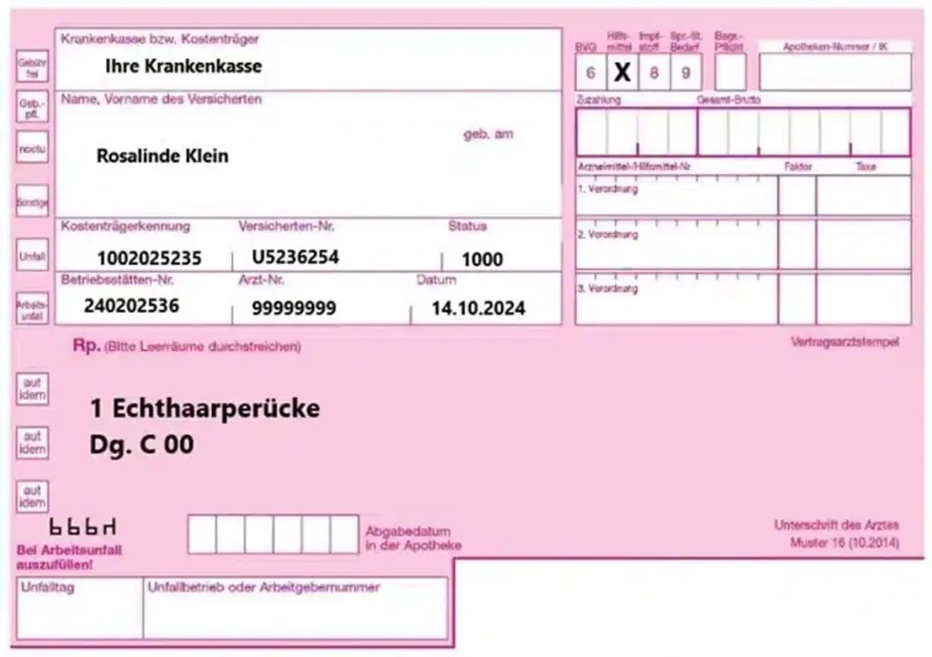 Perücken auf Rezept in Düsseldorf