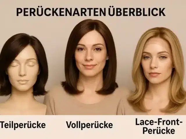 Perueckenarten Ueberblick