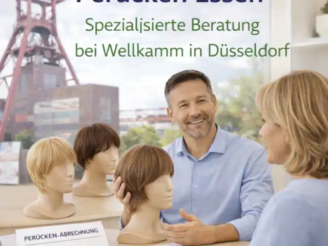 Perücken Essen – Spezialisierte Beratung bei Wellkamm in Düsseldorf