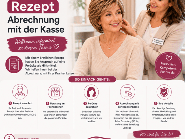Abrechnung Krankenversicherung Perücken