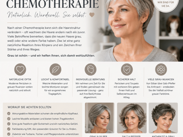 Graue Haare nach Chemotherapie