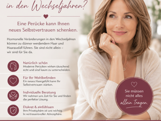 Haarausfall Wechseljahre Perücke