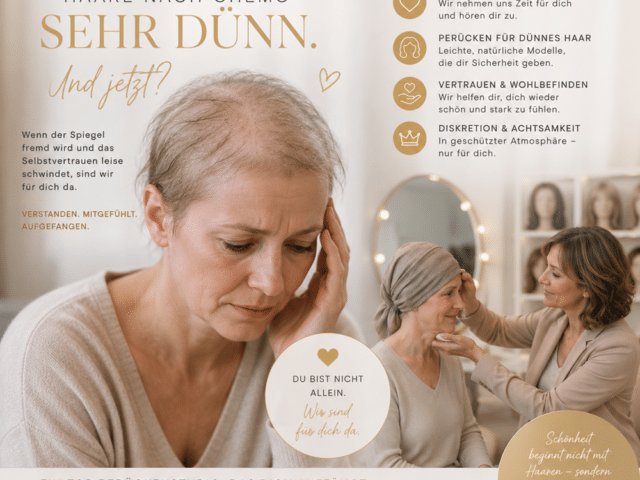 Haare nach Chemo sehr dünn