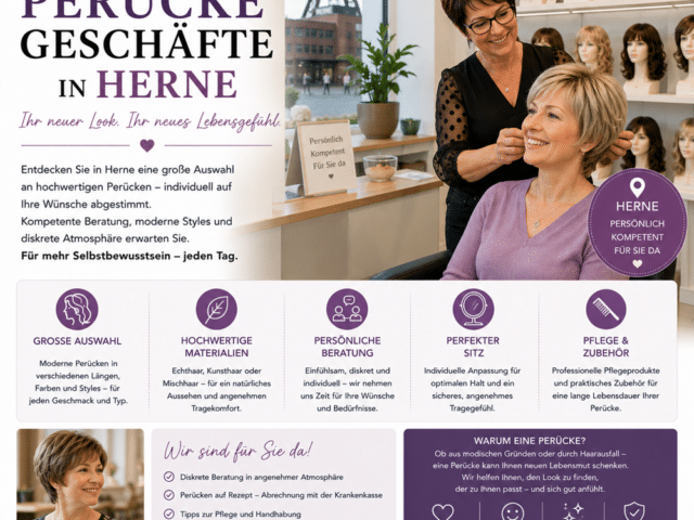 Perücke Geschäfte in Herne