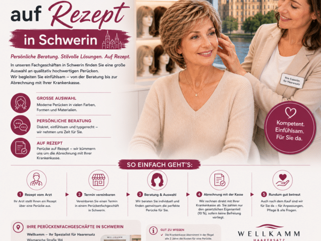 Perücke auf Rezept in Schwerin