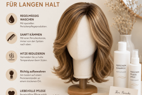 Perücke pflegen – die wichtigsten Tipps für langen Halt