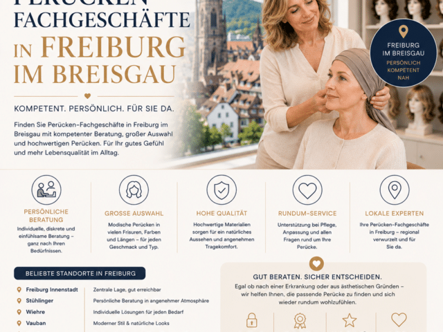 Perücken-Fachgeschäfte in Freiburg im Breisgau
