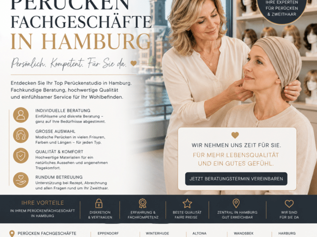 Perücken Fachgeschäfte in Hamburg