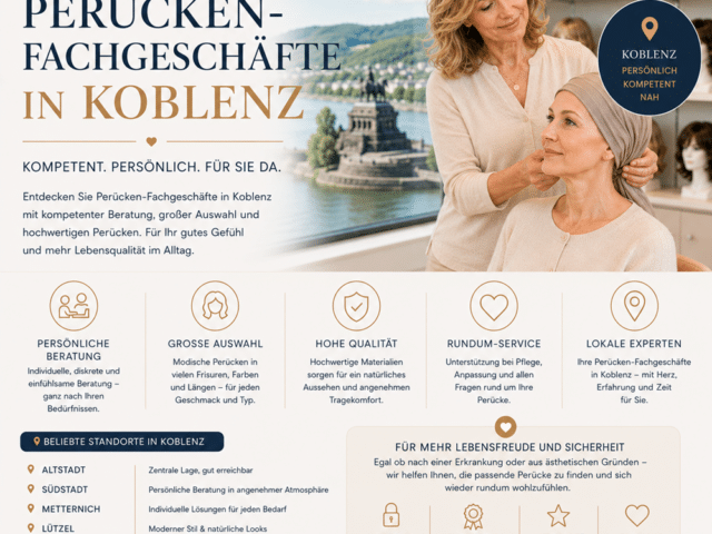 Perücken-Fachgeschäfte in Koblenz