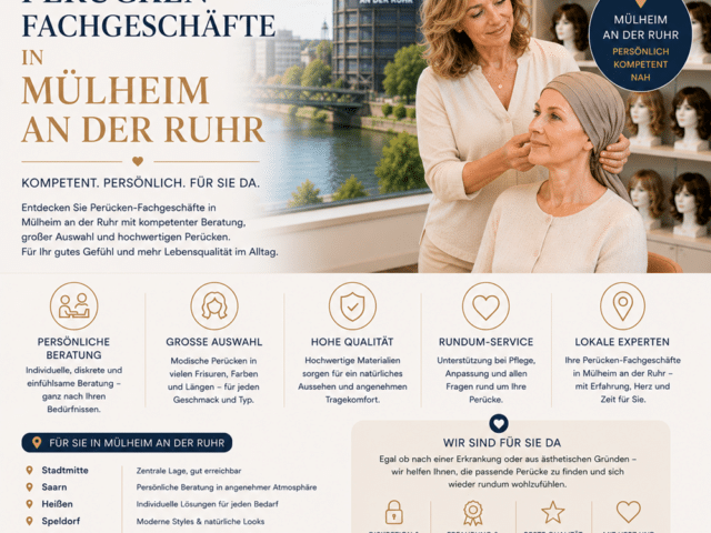 Perücken-Fachgeschäfte in Mülheim an der Ruhr
