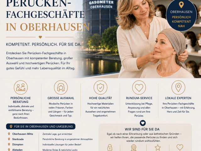 Perücken-Fachgeschäfte in Oberhausen