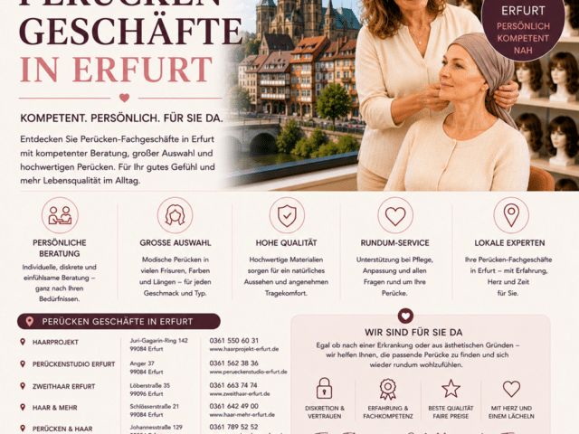 Perücken Geschäfte in Erfurt