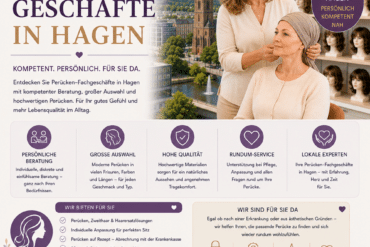 Perücken Geschäfte in Hamm – zwei Zweithaarstudios und ein Friseursalon mit Perückenberatung