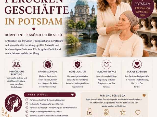 Perücken Geschäfte in Potsdam