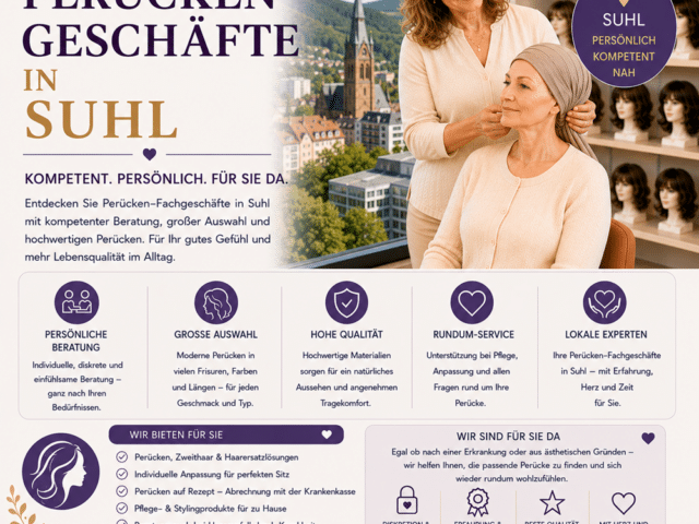 Perücken Geschäfte in Suhl