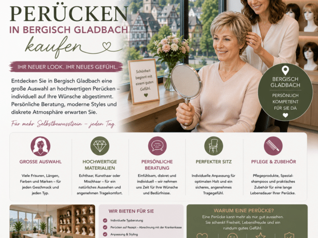 Perücken in Bergisch Gladbach kaufen