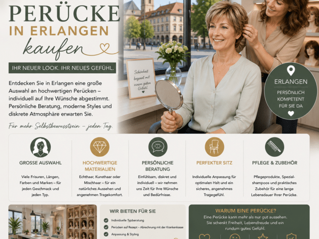 Perücken in Erlangen kaufen