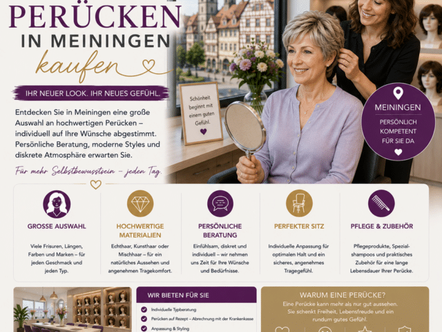 Perücken in Meiningen kaufen