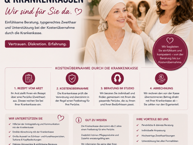 Zweithaarstudio & Krankenkassen