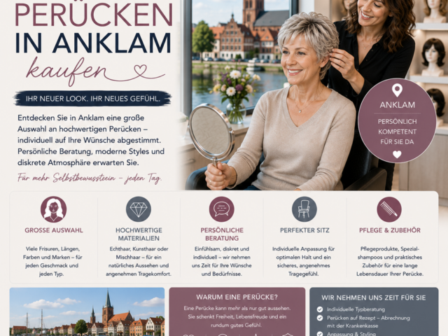 Perücken in Anklam kaufen