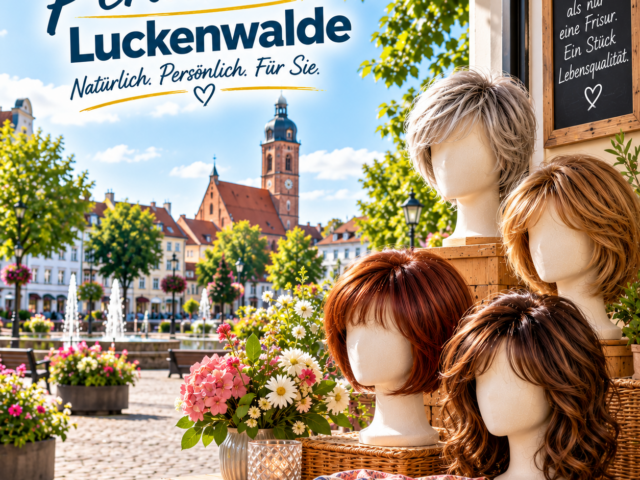 Perücken in Luckenwalde am Marktplatz